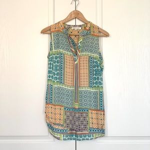 Colorful Mix Patterned Top